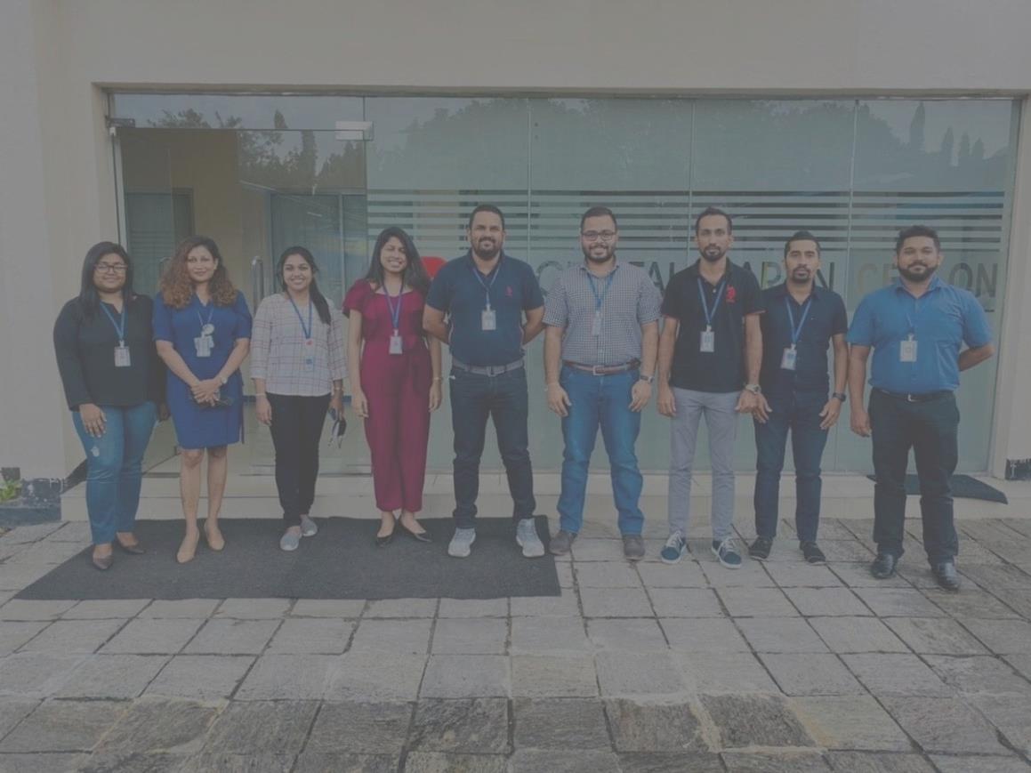 The Crystal Martin Ceylon transformation engineering team